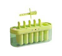 Ice Cream Molds - Ice Lolly Mold, 6-Cavity Pop Maker with Leak-Resistant Design, Reusable Molds, Summer Dessert Maker, Kids Cream Makers for Parents Kids Families Juice Milk Jam