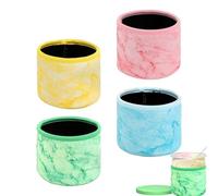 Ice Cream Neoprene Sleeve - 4pcs Insulated Pint Ice Cream Sleeve, Reusable Drink Neoprene Covers | Washable Material For Keeping Cold Drinks And Cold Easy Grip, Summer Treats, Party
