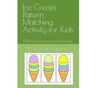 Ice Cream Pattern Matching Activity for Kids: | Montessori-Inspired Learning Game