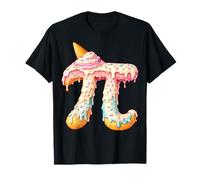 Ice Cream Pi Symbol Math Pun Pi Day Camiseta