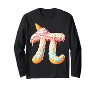 Ice Cream Pi Symbol Math Pun Pi Day Manga Larga