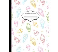 Ice Cream Pop Art Composition Notebook