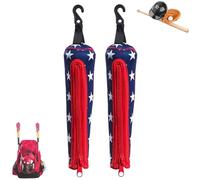 Ice Cream Protective Baseball Bat Handle Cover, Bat Handle Cover with Hook, Baseball & Softball Handle Cover, Composite Baseball Bat Sleeve Warmer for Softball (C)