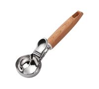 Ice Cream Scoop, Cookie Dough Tool, Stainless Steel Ball Spoon, Ergonomic Trigger Release Handle, Dishwasher Safety, Convenient for Home Bakers, Professionals, and Postres