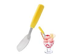 Ice Cream Scoop - Stainless Steel Cookie Dough and Scoop Spoon | Heavy Duty Trigger Handle Non Stick Release Mechanism, Ergonomic Grip for Easy Scooping Foods
