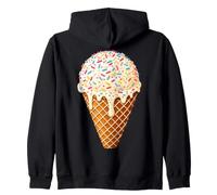 Ice Cream Shirt Adult Men Women Kids Ice Cream Costume Funny Sudadera con Capucha