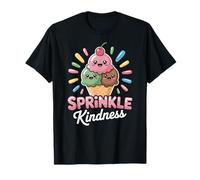 Ice Cream Sprinkle Kindness Funny Ice Cream Lover Camiseta