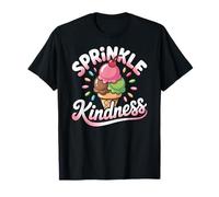 Ice Cream Sprinkle Kindness Funny Ice Cream Lover Camiseta