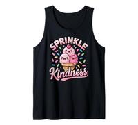 Ice Cream Sprinkle Kindness Funny Ice Cream Lover Camiseta sin Mangas