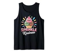 Ice Cream Sprinkle Kindness Funny Ice Cream Lover Camiseta sin Mangas
