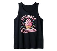Ice Cream Sprinkle Kindness Funny Ice Cream Lover Camiseta sin Mangas