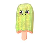Ice Cream Squeeze Toy Glitter Ice Pop Sensory Fidget, Stress Relief Pinching Toy for Kids and Adults, Calming Support for Office, Travel, Studying, Party Favors