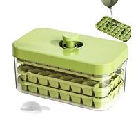 Ice Cube Mold Tray Set, Stackable Easy Release Ice Maker Tool, for Kitchen Freezer Use, Silicone Large Cube Build, Whiskey Cocktail Drink Cooling Solution, Home Bar Apartment Use Daily
