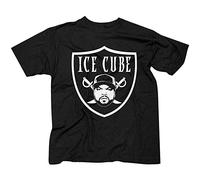 Ice Cube - T-Shirt # S Unisex Black # Raider