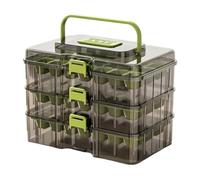 Ice Cube Tray 63 Slot Mold Lid Box Easy Release Freezer Storage Drink Maker