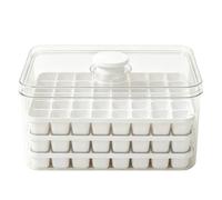 Ice Cube Tray-96 Grid Press Type 3 Tier Mold,Freezer Storage Bin Box