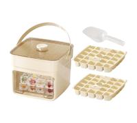 Ice Cube Trays - 15x15x12.5cm Double Layer Easy Release Whiskey Ice Mold