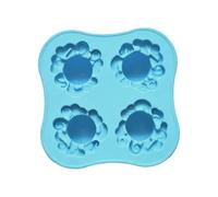 Ice Cubes Trays, pulpo Shape Mold, Easy Release with Flexible Design, Whiskey Maker with Fun Style, Kitchen Accessory, Creative 5,51 x 5,91 x 1,18 pulgadas Freezer for Chocolate Candy Party