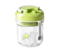 Ice Cubes Water Bottle - 2 in 1 Ice Tray Bottle, Leakproof Portable Water Bottles with Built-in Silicone Ice-Mold | Gym Travel Hiking Office Beach Picnic Sports Summer Drink Bottles