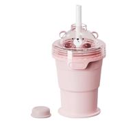 Ice Cup Maker - Foldable Wine Cup | Portable Ice Straw Çup Reusable Cooling Beverage Freezing Cocktail Party System Compact Foldable Íce Ćup Straw Beverage Mixing Chill With B́everage Ìce Mixing Chill