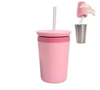 Ice Cylinder With Lid & Straw Mini Portable Easy Release - For Mom | Ices Cube Maker For Whiskey| Drinks Cocktails Ice Cup,fors Whiskey Bourbon Soda Party Home RV