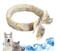 Ice Dog Bandana Comfortable Cooling Neck Wrap Pet Accessory | Small Medium Large Puppy Kitten Outdoor Indoor Pool Patio Yard Summer Walking Training Exercise Cooling Wear