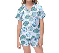 Ice Drip Boy - Conjunto de pantalones cortos de verano 2025 para niños pequeños, camiseta y pantalones, 2 piezas, 3T-10T, azul celeste, 6-7 años