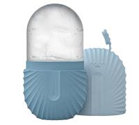 Ice Face Roller - Rodillo facial de silicona de grado alimenticio, rodillos faciales de belleza de silicona para hinchazón, ojos y cuello, acondicionamiento natural, la piel