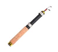 Ice Fishing Rods - Telescopic Casting Tackle | 23.62 Inch Pen Pole with Design, Stainless Steel Guides Frame, Winter Angling Equipment, Compact Stick for Walleye Perch Panfish