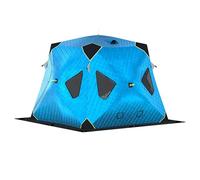 Ice Fishing Tent Refugio Plegable para Pesca en Hielo, Incluye Cuerdas de Anclaje y Bolsa de Transporte, para Acampar.(Gray,64.9X70.8X70.8in)