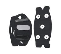 Ice Gripper Cleats - Manganese Steel and TPE 9cm, Anti-Slip Shoe Spikes, Traction Shoe Covers | Non-Slip Snow and Ice Grips, Good Elasticity, For Women, Men, Elderly Walking Safely