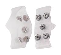 Ice Grips for Shoes - Crampons 5-Tooth | Footwear Traction Cleats with 5 Teeth for Hiking, Climbing, Walking, Skiing, Camping, Trekking, Compatible con zapatos, botas y zapatillas para superficies ICY