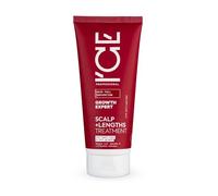 ICE Growth Expert Scalp + Lengths Treatment 200 ml - Mascarilla para el cuero cabelludo y longitudes con queratina, biotina y cafeína, cuidado intensivo de refrigeración contra la rotura del cabello y