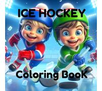 Ice Hockey Coloring Book For Kids