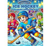 Ice hockey coloring books for kids