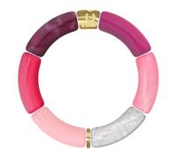 ICE Jewellery - Bella bracelet - Pink harmony - Pulsera de moda para mujer en rosa claro, rosa y dorado (023554)