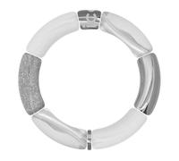 ICE Jewellery - Bella bracelet - Silver transp white - Pulsera de moda para mujer en plata y blanco (023558)
