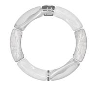 ICE Jewellery - Bella bracelet - Silver transparent - Pulsera de moda plata y blanco para mujer (023560)