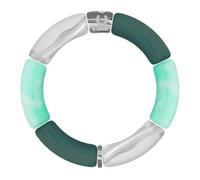 ICE Jewellery - Bella bracelet - Turquoise green - Pulsera de moda para mujer en turquesa, verde y tono plateado (023553)