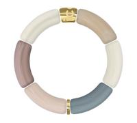 ICE Jewellery Bella Nude Blue harmony pulsera de moda azul, crema y rosa para mujer (024186), talla única, Acrílico, acrílico