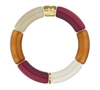 ICE Jewellery Bella pulsera rojo naranja - Pulsera de moda roja y naranja para mujer (024174), talla única, Acrílico, acrílico