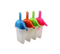 Ice Lolly Pop Mold Popsicle Maker with Straw Makes BPA Free Just Pop In The Freezer for a Healthy Snack