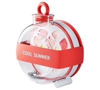 Ice Maker Bottle - Chill Drinks Instantly | Vertical Ice Tray Bottle Leakproof Design | For Home Restaurant Cafe Cocktails Coffee Whiskey Shops | Portable & Reusable 4.72x2.76x6.26 Inch
