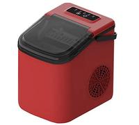Ice Maker Machine, Countertop Ice Cube Maker,Electric Ice Making Machine,Low Noise Ice Making, Internal Locking Temperature,For Home, Bar And Office, LJJY-KK, Red
