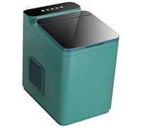 Ice Maker Machine,Ice Maker Machine Countertop For Home,Small Ice Cube Machine,Touch Screen Button, With Automatic Cleaning Function, For Party, Office, Bar, Rv, LJJY-KK, Green