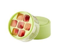 Ice Maker Tray, Easy Release Press Mold, 7.6x7.3cm Lid Storage Feature, Freezer Beverage Cooling Accessory, Quick Coffee Cocktail Choice, Suitable for Refrigerator Whiskey Tea Drinks