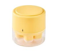 Ice Maker Tray, Press Type Easy Release Mold with Lid, Mini Cube Freezer Container, Compact Ice Storage Box, Ideal for Refrigerator Iced Coffee Tea Whiskey Cocktail Juice Drinks Home Bar 7.6x7.3cm