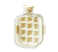Ice Mold Bottle - 2n1 Iced Drink Maker | Easy-Release Silicone Ice Cube Tray with Airtight Lid, Portable Cold Drink Kettle for Camping, RV, Travel, Home Bar, Whiskey, Juice