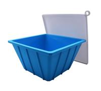 Ice Mold, Cold Bath, Freezer Tray, Leak-Proof Non-Stick Block Maker with Lid Plunge, Large Tray Perfect for Drinks, Camping, Outdoor Beach Soaking Tub, and Cooling Experience