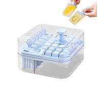 Ice Mold - Lidded Ice сube Tray Press Release | Large Capacity Beverage Iсee Block Maker | Reusable PET+PP Iсee Tray For Whiskey, Bourbon, Cocktails, Wine, Juice And Home Bar Use